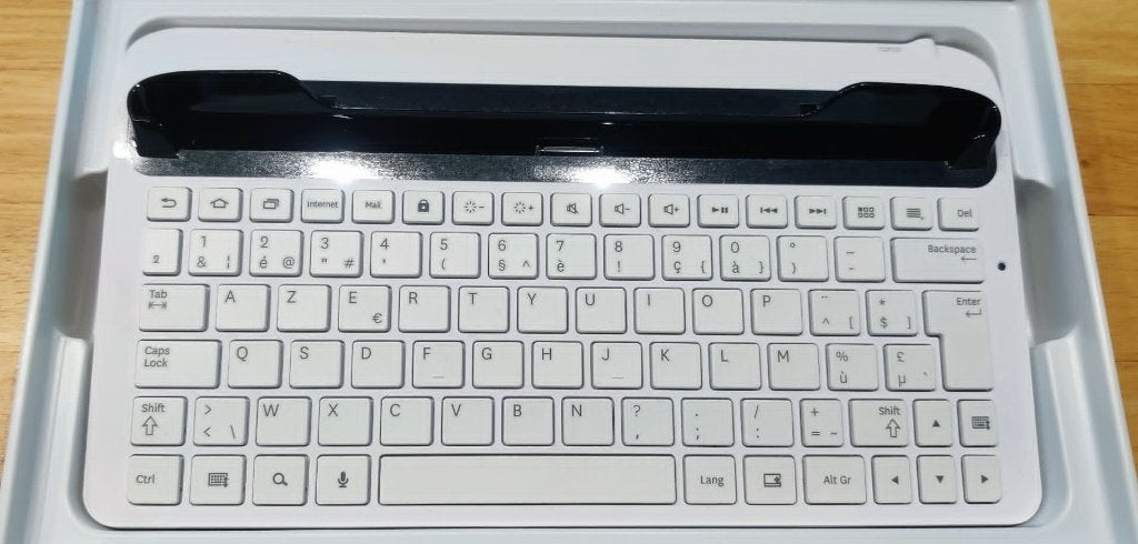 Galaxy TAB2 AZERTY klavier, Computers en Software, Ergonomisch, Ophalen of Verzenden, Draadloos, Samsung