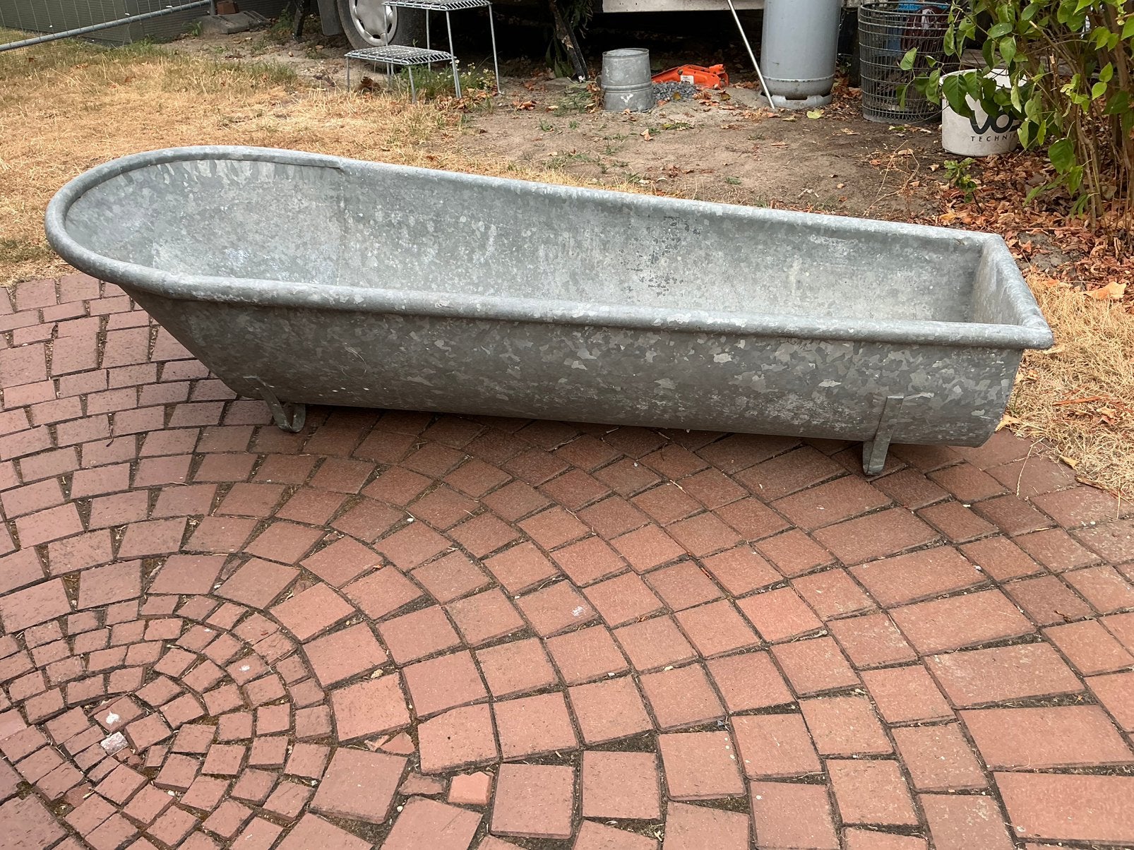 Bain de zinc, Enlèvement