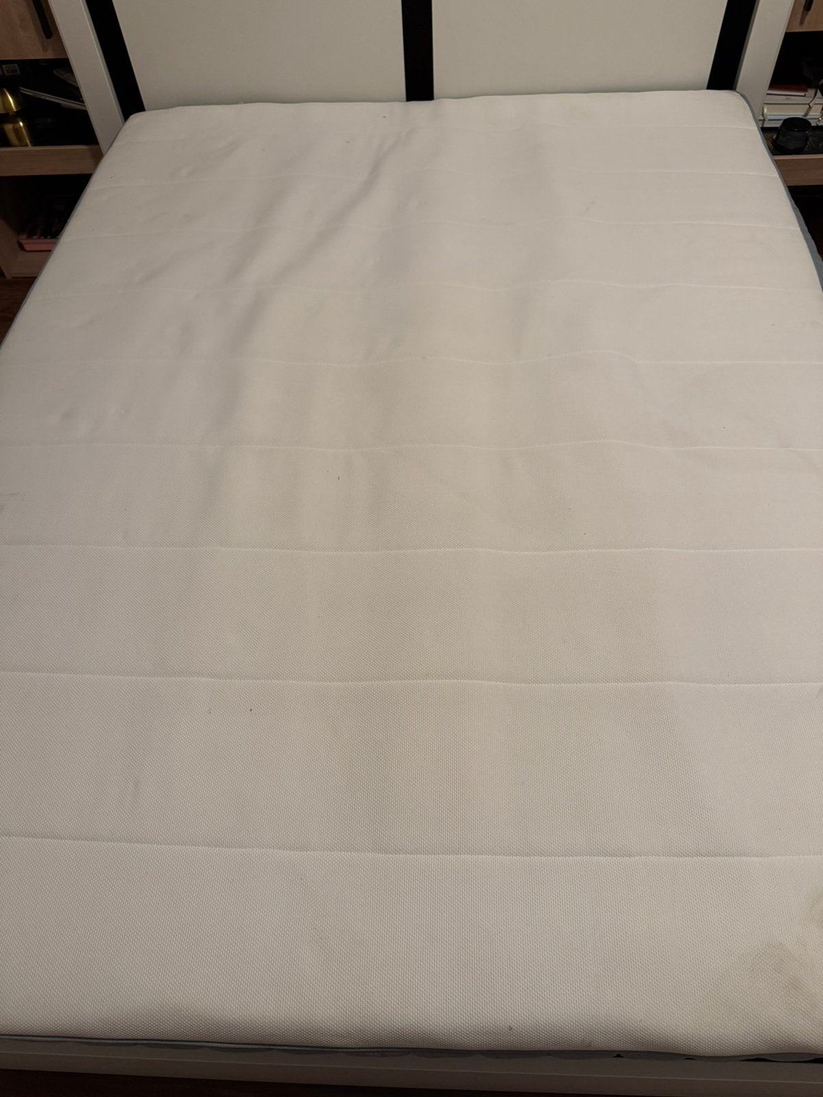 Bed , lattenbodem , kast en matras, Matelas, Enlèvement, Utilisé, 200 cm