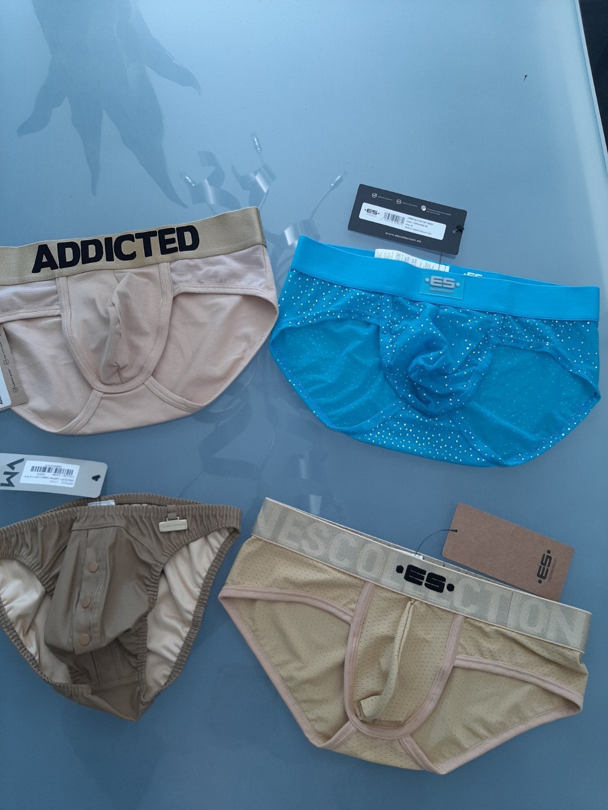 lot sexy mannen ondergoed slips nieuw, Kleding | Heren, Ondergoed, Ophalen of Verzenden, Beige, Slip