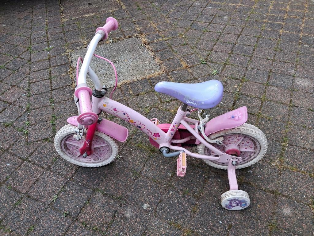 Kinderfiets 12 inch met steunwielen, Ophalen