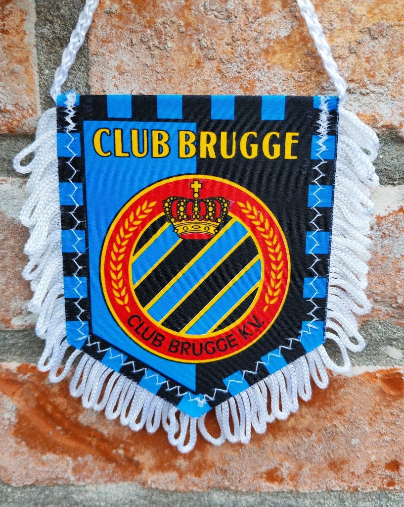1990s club brugge vintage wimpel vaantje fanion banner, Divers, Enlèvement ou Envoi