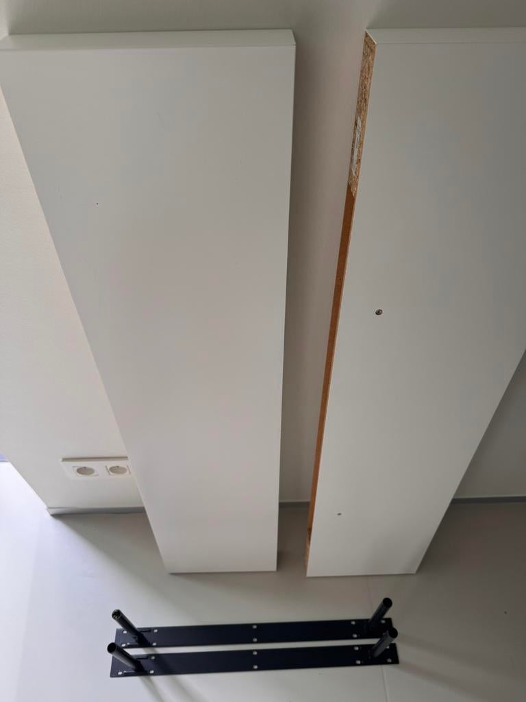 2 ikea lack legplanken 110cm, Ophalen, Gebruikt