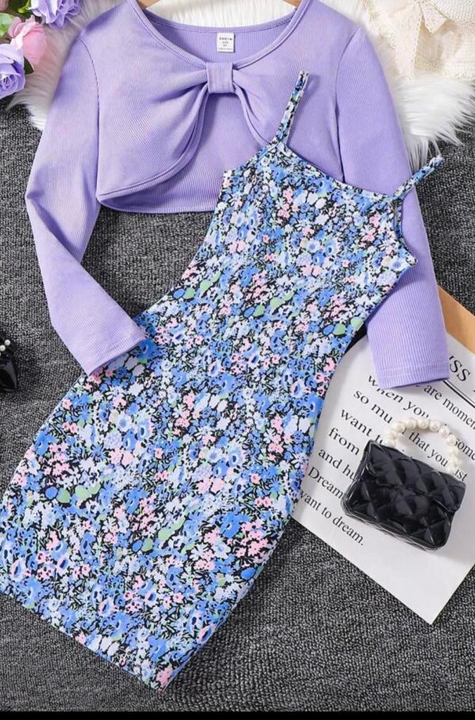 Ensemble robe et top pour ado Shein taille 11-12 ans, Enlèvement ou Envoi, Comme neuf, Fille, Ensemble