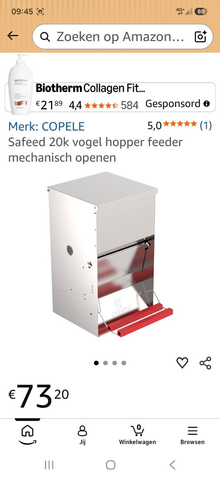 voederbak voor kippen, Enlèvement ou Envoi, Neuf