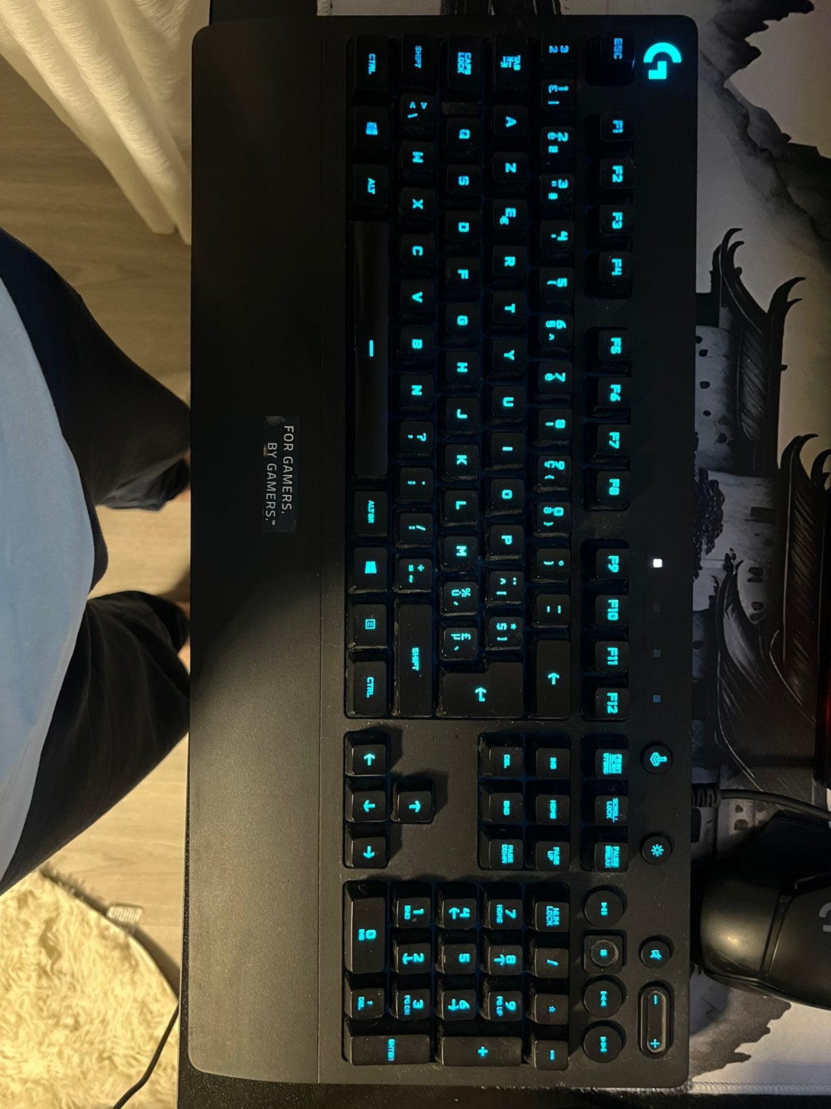 Logitech G213 Prodigy AZERTY Gaming Toetsenbord | RGB, Computers en Software, Toetsenborden, Zo goed als nieuw, Azerty, Gaming toetsenbord