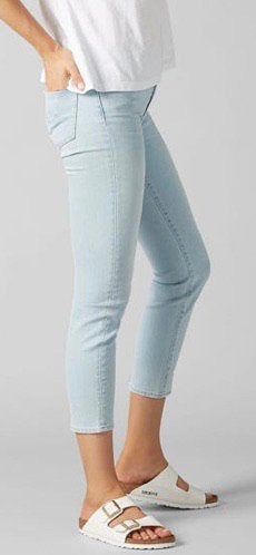 Jean court taille mi-longue 7 for all mankind 27, Enlèvement ou Envoi, Comme neuf, Bleu, Autres tailles de jeans