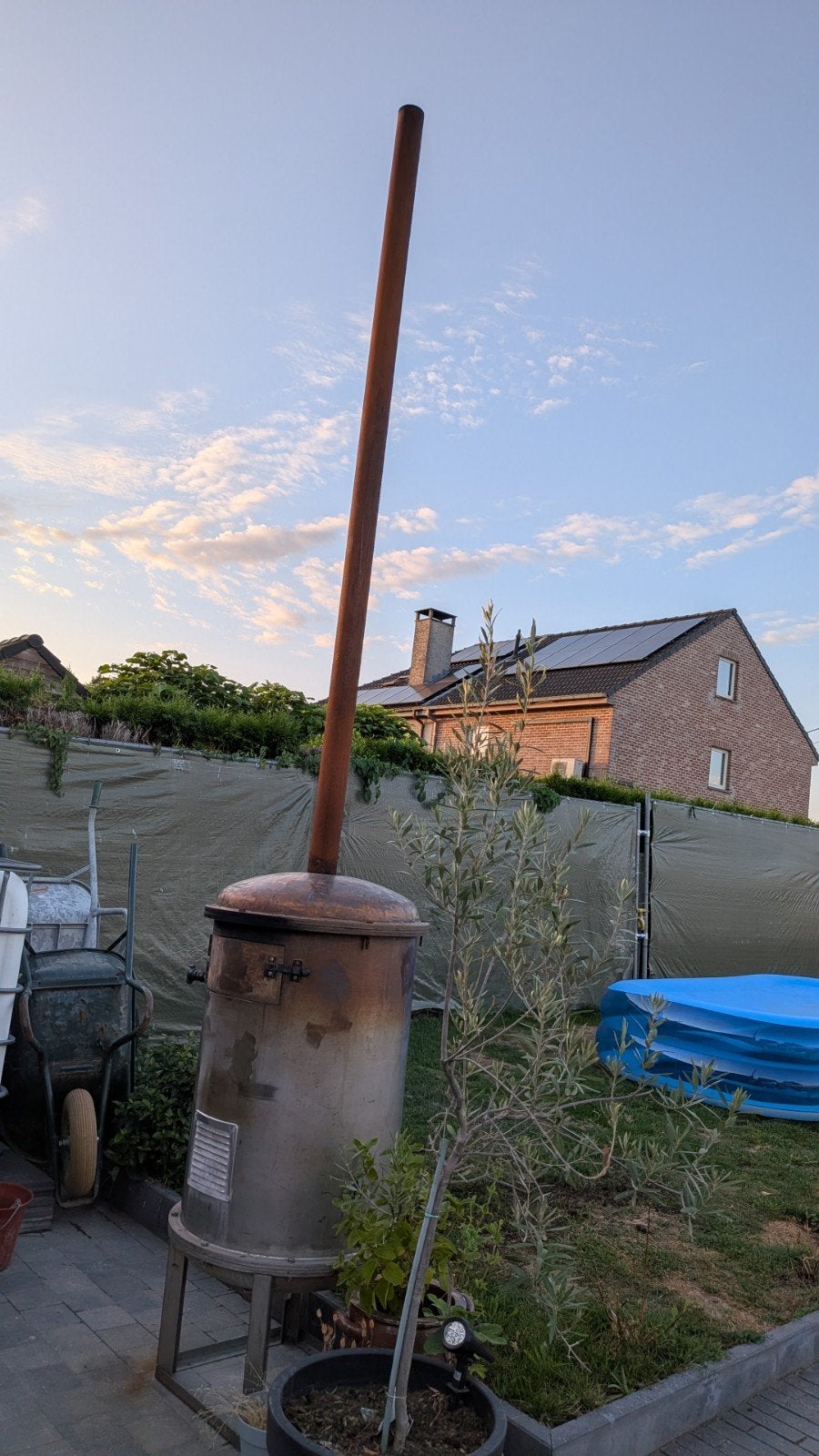 inox zwembad kachel, Tuin en Terras, Ophalen