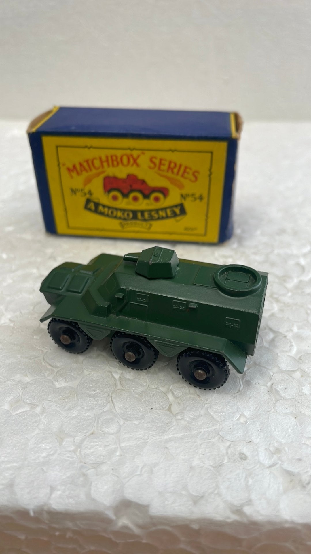 Matchbox 54 Saracen Personel Carrier, Ophalen of Verzenden, Zo goed als nieuw, Auto, Matchbox