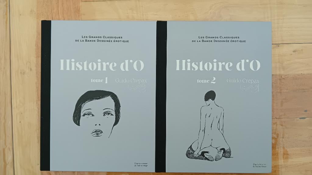Erotique - Histoire d'O T1 + 2 - TL, Ophalen of Verzenden, Zo goed als nieuw