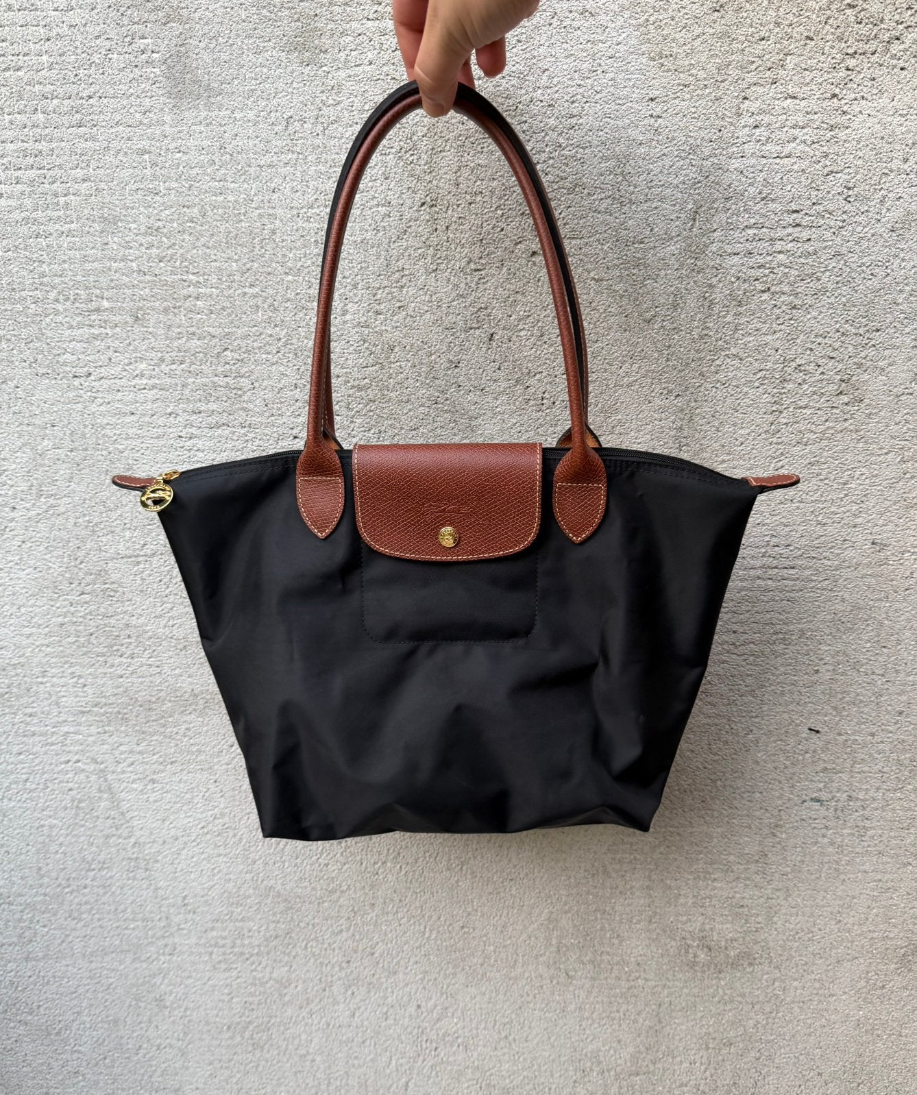 Longchamp Le Pliage Original Schoudertas, Handtassen en Accessoires, Tassen | Damestassen, Ophalen of Verzenden, Zo goed als nieuw