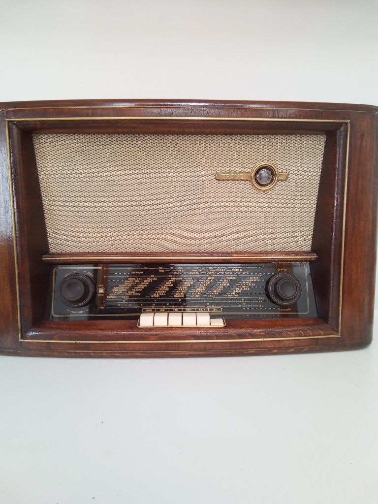 oude radio, Audio, Tv en Foto, Radio's, Ophalen, Gebruikt, Radio