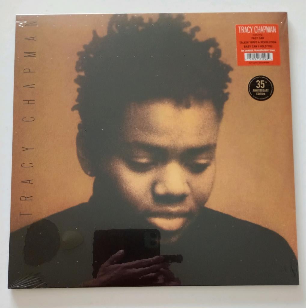 Tracy Chapman Orange transparant Album met de hit fast car, Ophalen of Verzenden