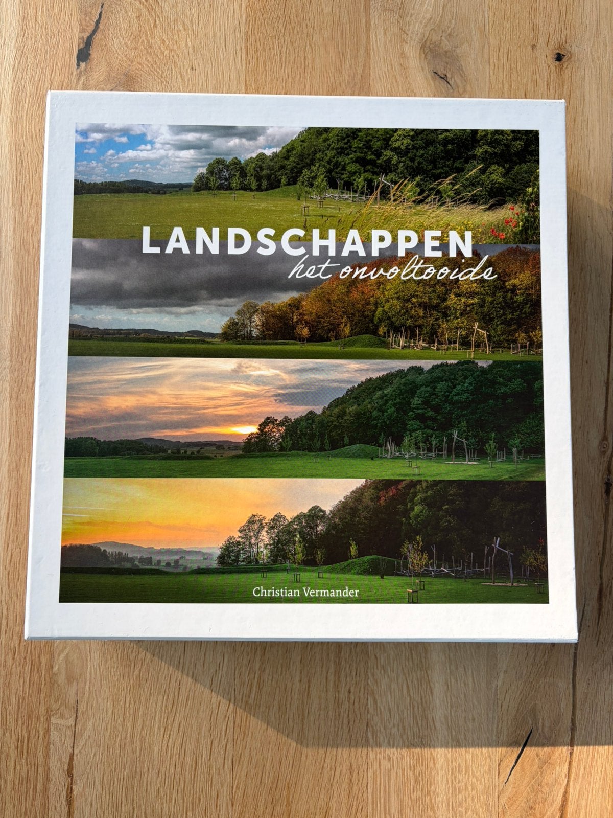 Landschappen - het onvoltooide, Christian Vermander, Ophalen of Verzenden