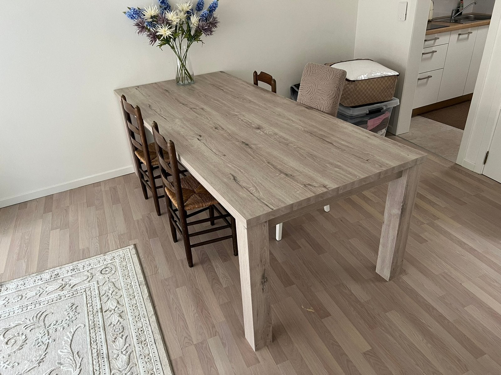 LUCCA tafel, Huis en Inrichting, Tafels | Eettafels, Ophalen, Zo goed als nieuw