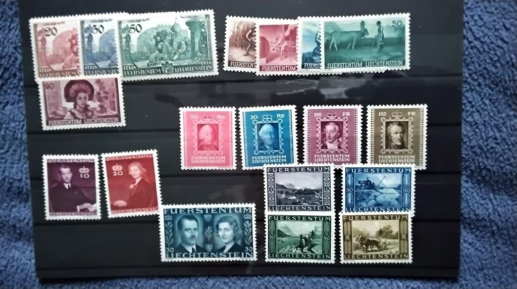 Lot Liechtenstein MNH L, Envoi