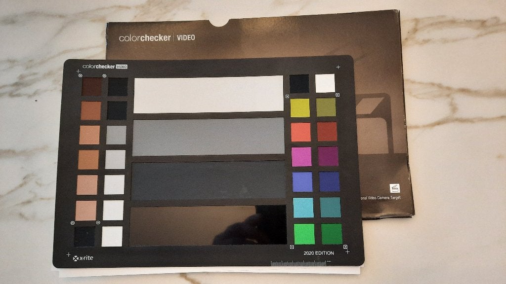 X-Rite Calibrite ColorChecker Video, Enlèvement, Utilisé, Autres types
