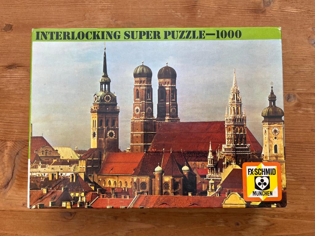 Puzzels: 1000 - 2500 stuks MB / SCHMID, Hobby en Vrije tijd, Ophalen, 500 t/m 1500 stukjes, Gebruikt, Legpuzzel