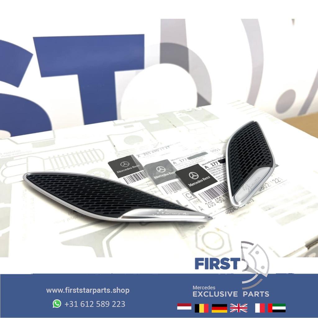 AMG BURMESTER SPEAKER COVERS Mercedes A CLA KLASSE W177 W118, Auto-onderdelen, Gebruikt, -, Ophalen of Verzenden, -