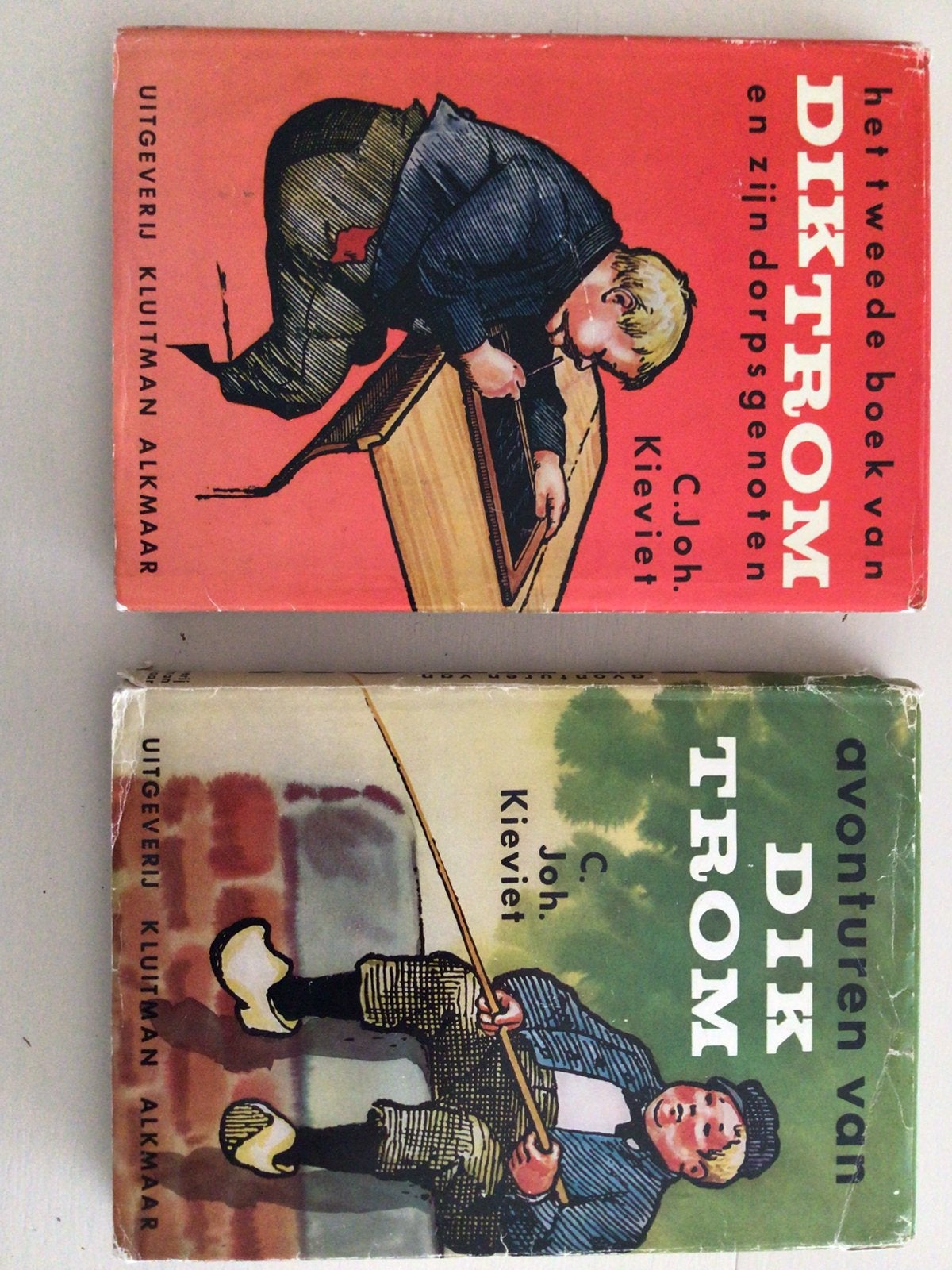Dik Trom, 2 boeken, Ophalen of Verzenden