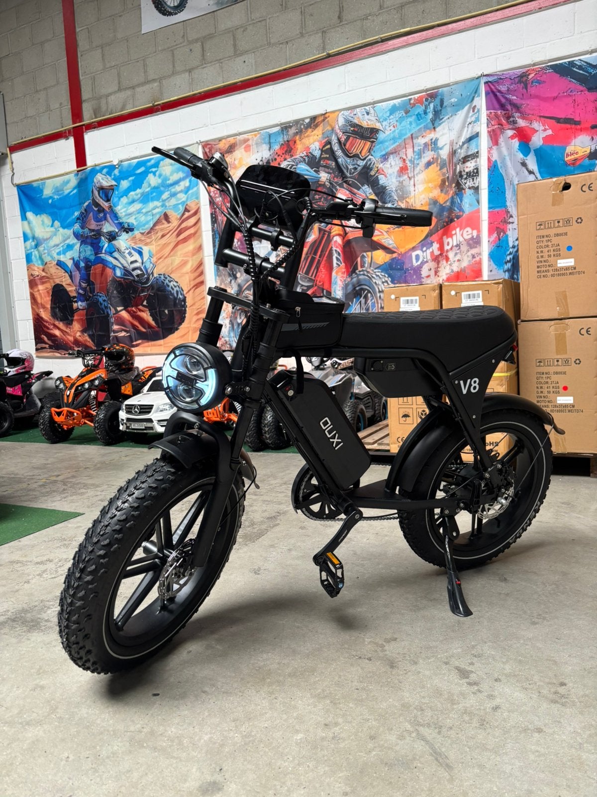 ‼️Nieuw‼️Fatbike V8 MAX Edition NFC 2 ACCU’S 2026, Ophalen of Verzenden, Nieuw