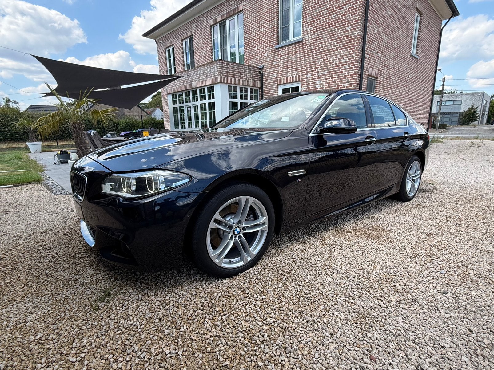 Bmw 520d xdrive m-pack full option euro6!, Automaat, 1995 cc, 4 cilinders, Blauw