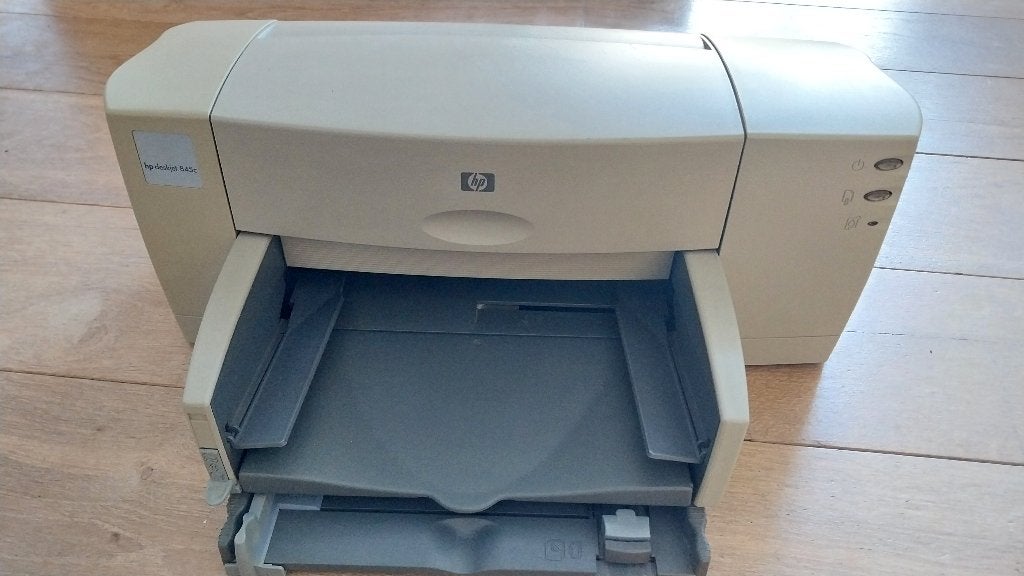 Imprimante hp 845 gratuit, Informatique & Logiciels, Imprimantes, Imprimante, Enlèvement, Impression couleur, Imprimante à jet d'encre