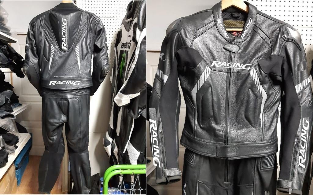 Combinaison de moto en cuir avec protections CE neuf 2 piece, Envoi, Neuf, avec ticket, Femmes, Combinaison