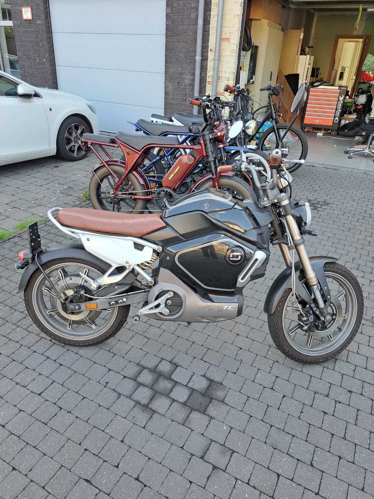 super soco tc klasse b, Ophalen