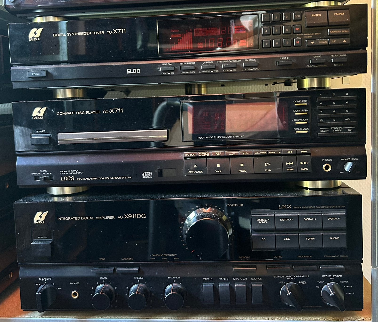 Sansui au x911dg  s’allume à réviser, Enlèvement, Ne fonctionne pas