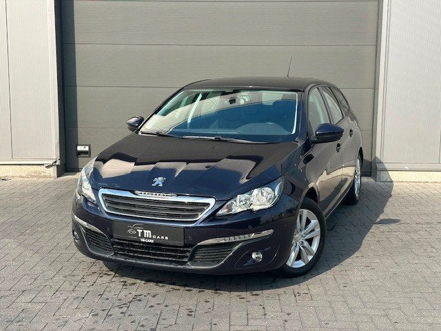 Peugeot 308 SW benzine, Auto's, Peugeot, Stof, Parkeersensor, 1199 cc, Blauw
