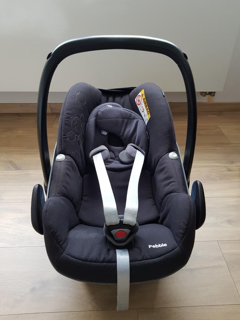 Autostoel MaxiCosi Pebble+voetenzak,regenhoes, zonnekap,hoes, Enlèvement, Comme neuf, Maxi-Cosi, Autres méthodes