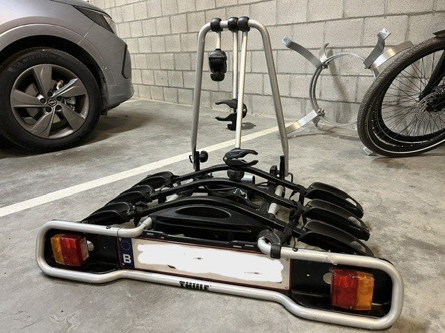 porte-vélos Thule, Autos : Divers, Enlèvement, 3 vélos ou plus, Utilisé, Support d'attelage