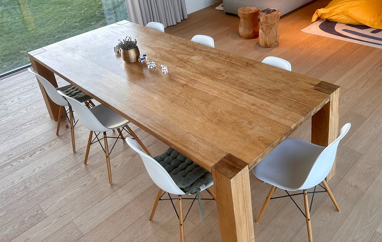 Dining table 10pers, Huis en Inrichting, Ophalen, Gebruikt, 100 tot 150 cm, 200 cm of meer