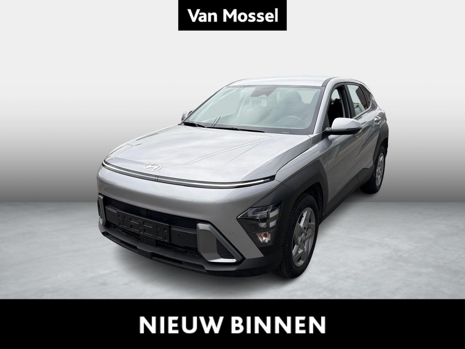 Hyundai Kona 1.6 T-GDI Techno 48V 7-DCT Garantie tot 2030, Stof, Gebruikt, 4 cilinders, 146 kW