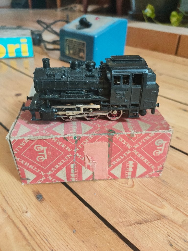 Märklin H0 3000 Stoomlocomotief met originele vintage doos, Gebruikt, Locomotief, Gelijkstroom of Wisselstroom, Ophalen of Verzenden
