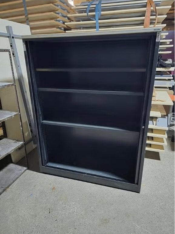 Armoire métallique professionnelle étagères 155x130x45, Enlèvement ou Envoi, Comme neuf