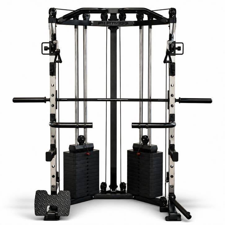 PH Fitness Corner Smith Machine - Cable Crossover 160KG, Sports & Fitness, Enlèvement ou Envoi, Neuf, Bras, Autres types