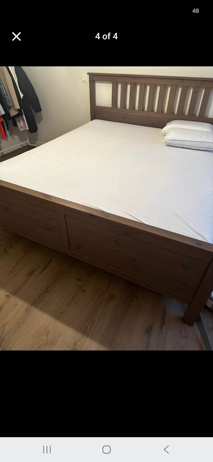 bed tweeperson, Ophalen