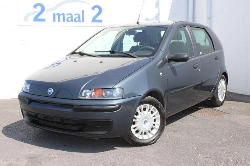 Fiat Punto 1.2i 8v Airco/5Deurs inclusief 1 JAAR garantie!, Autos, Fiat, Argent ou Gris, Achat, Entreprise, Boîte manuelle