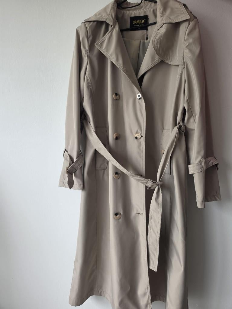 Trench-coat pour femme, Taille 46/48 (XL) ou plus grande, Beige, Comme neuf, Enlèvement