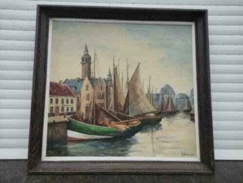 huile sur panneau marine signe g declaedt, Antiquités & Art, Art | Peinture | Classique, Enlèvement ou Envoi