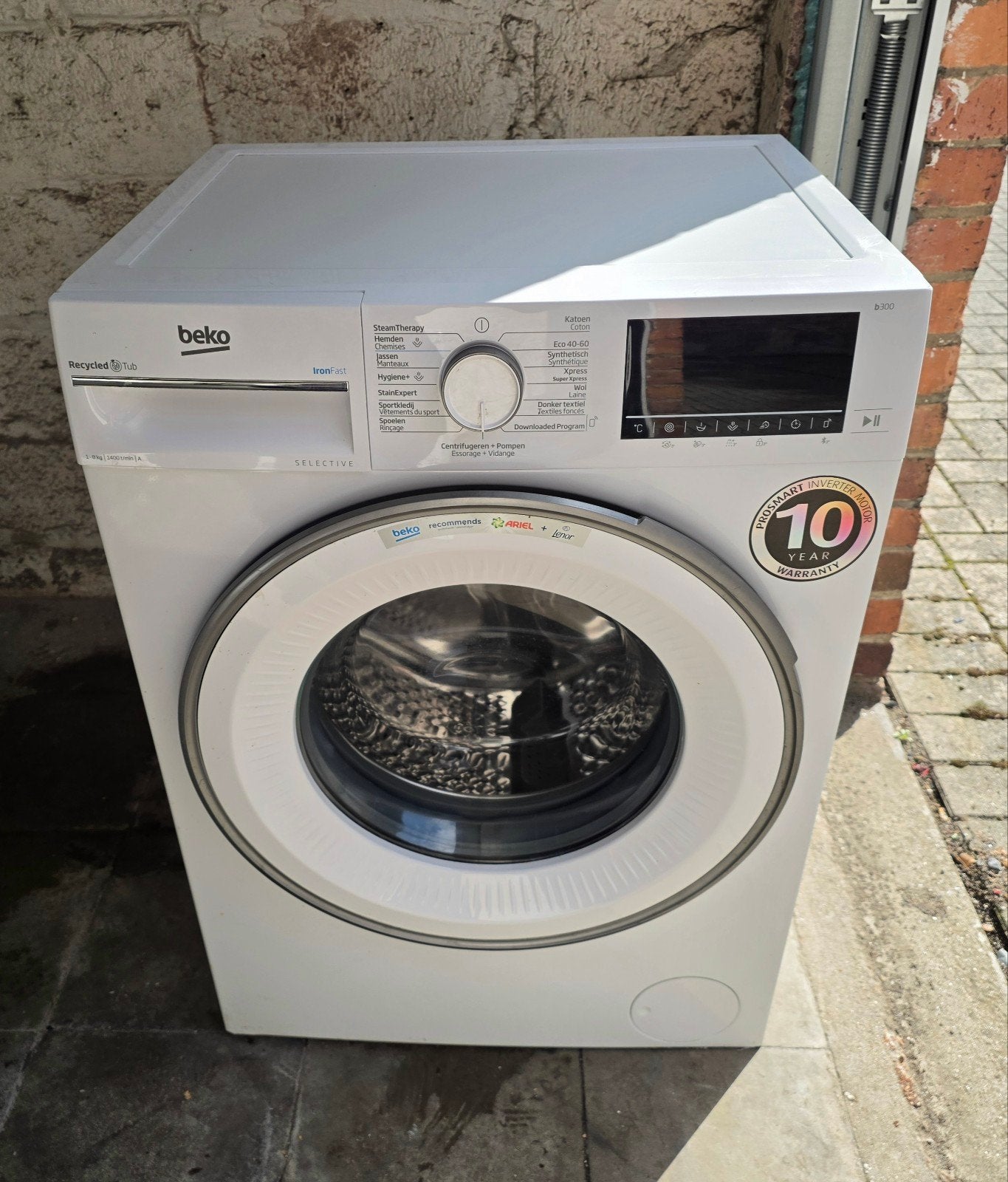 beko machine A laver  8kg  A+++  WIFI, Electroménager, Lave-linge