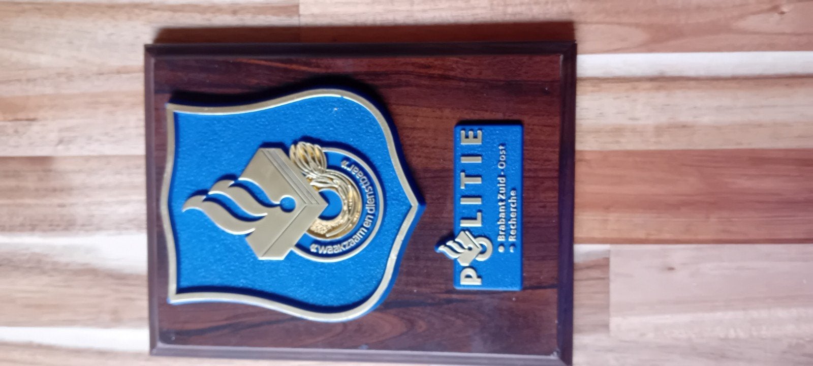 Detective Police Shield, Pays-Bas., Collections, Enlèvement, Autres