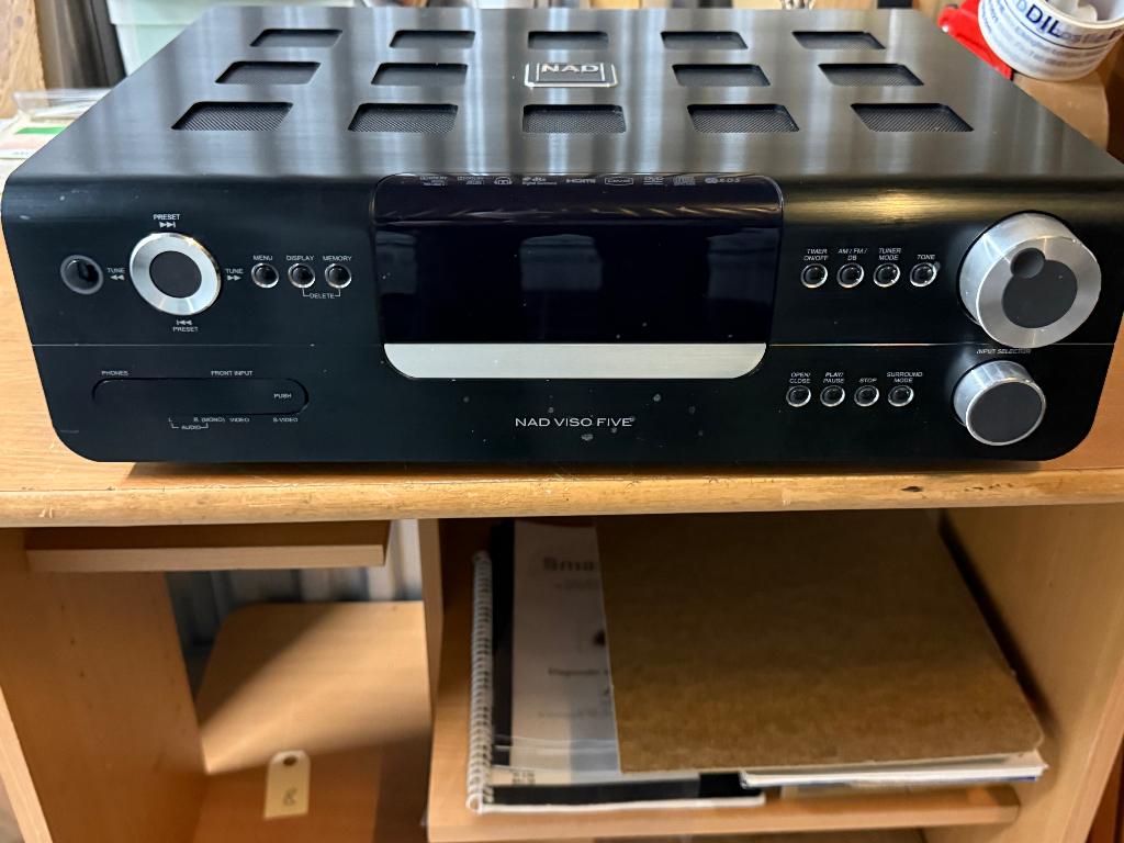 DVD A/V-ONTVANGER., Ophalen, Zo goed als nieuw, Overige merken