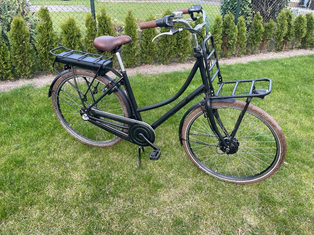 E-bike elektrische damesfiets, Vélos & Vélomoteurs, Vélos électriques, Utilisé, 51 à 55 cm, 50 km par batterie ou plus, Enlèvement