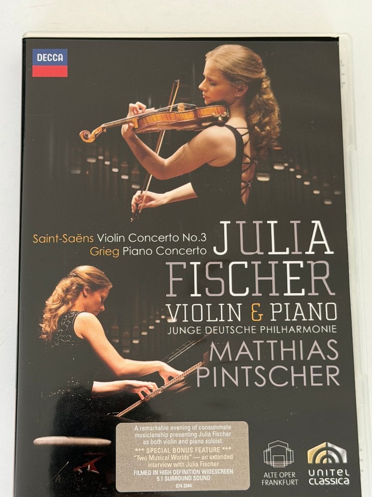 Julia Fischer – Violin & Piano Concerto, Tous les âges, Enlèvement ou Envoi, Utilisé