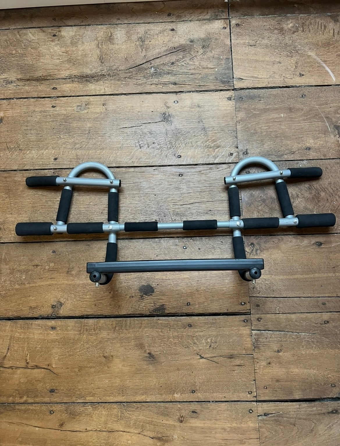 barre de traction Ironmuscu multi prise - cadre de portes, Enlèvement, Utilisé, Dos