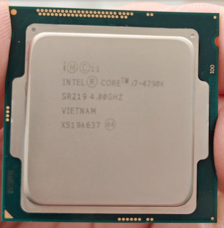 Intel Core i7-4790K desktopprocessor, Computers en Software, Processors, Gebruikt, 4 Ghz of meer, Ophalen