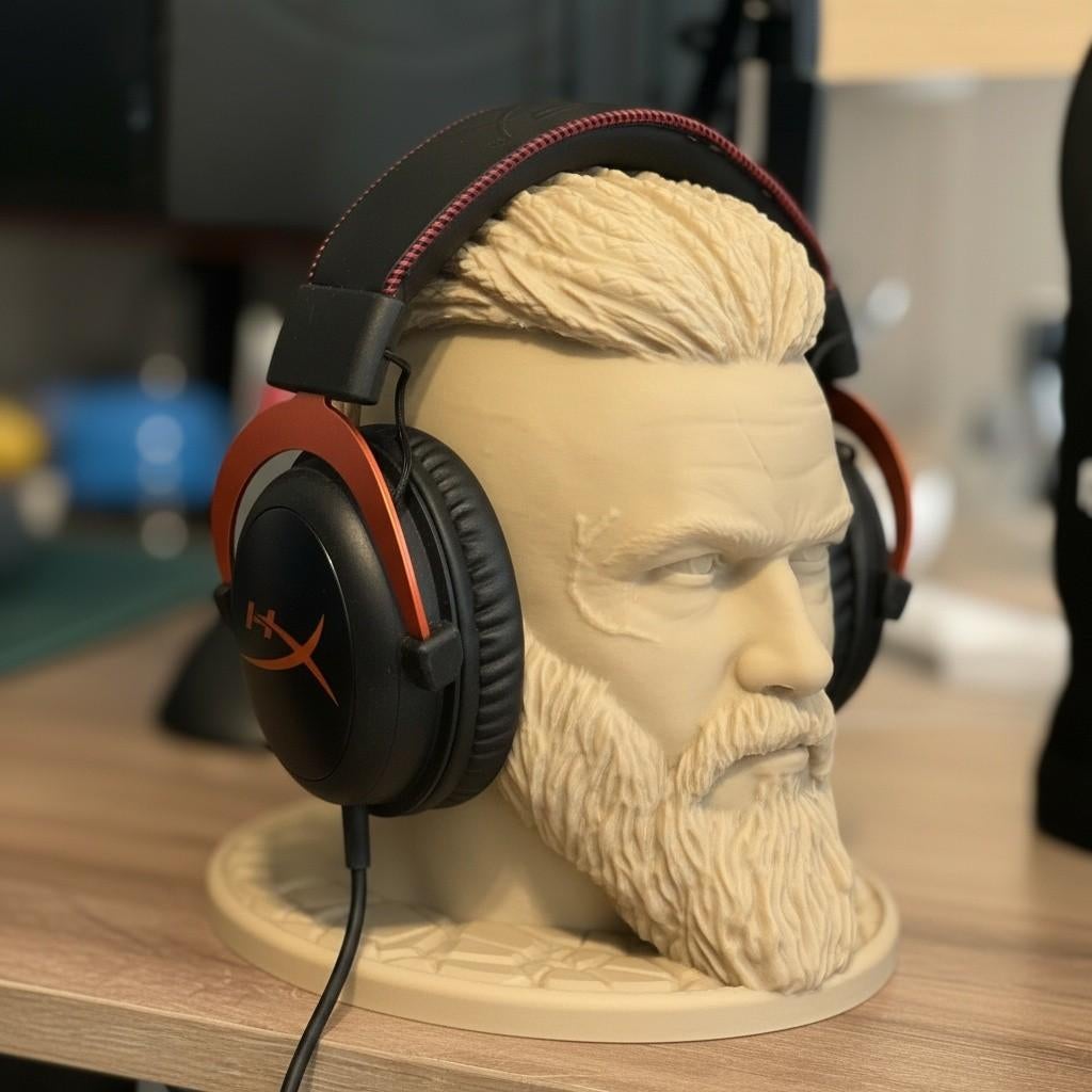 Vikings - Ragnar Lothbrok Headset stand, Ophalen, Nieuw, On-ear